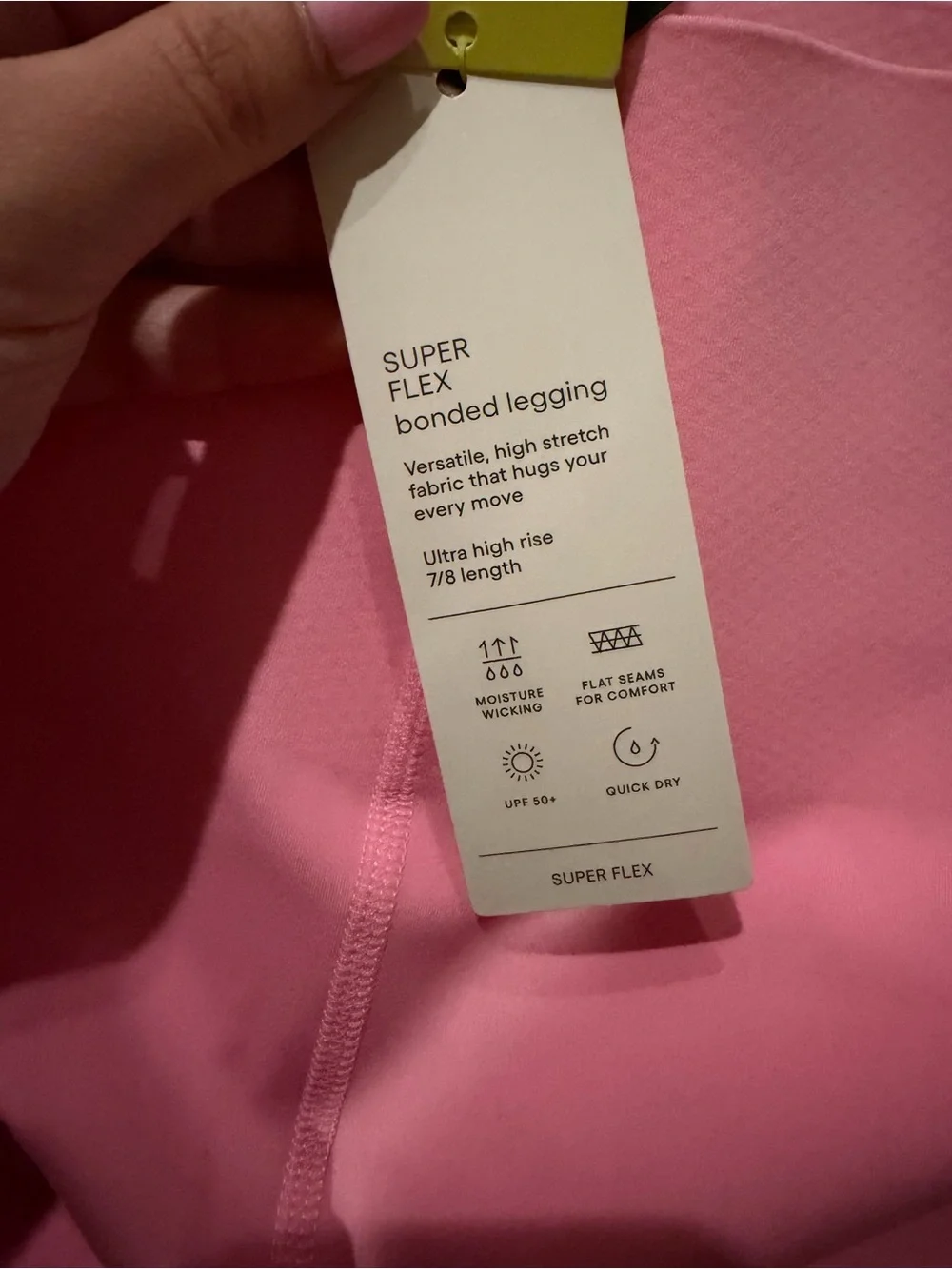 All in Motion High-Waist Pink Active Leggings